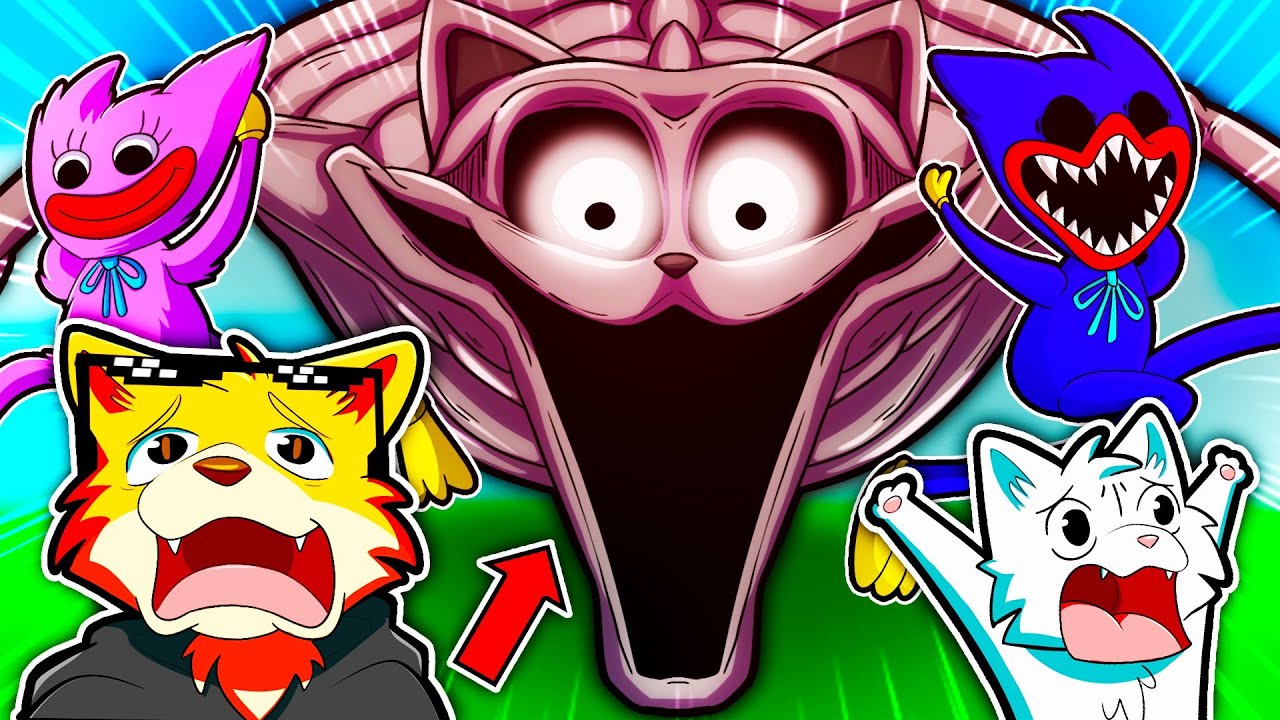 CACCIA A TUTTI I MOSTRI DI POPPY PLAYTIME 3 SU GMOD CON DRCAT E MRDOMI! DISTRUGGO 100 CATNAP!