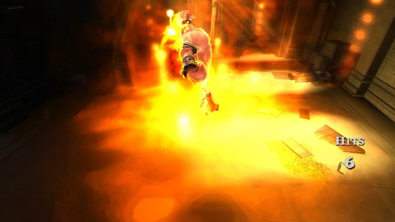 God of War Chains of Olympus HD - The Efreet Magic Power.