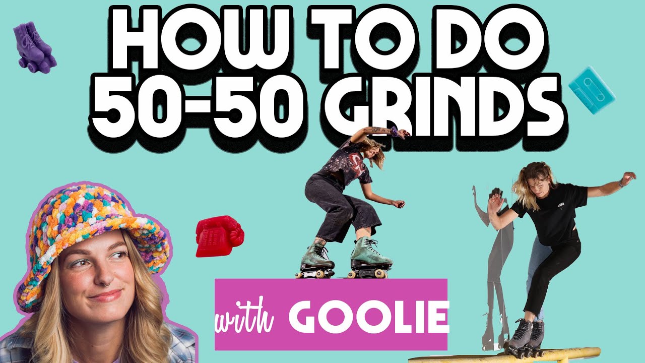 How To 50-50 Grind On Roller Skates - Welcome To The Streets Ep.4