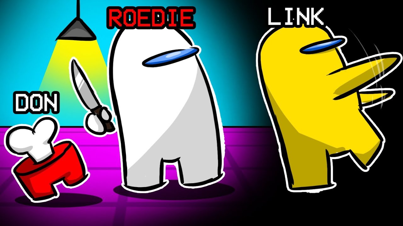 Dat ik hier mee weg kwam als IMPOSTER in Among Us.. 😂 (Gamemeneer, Joost, FC Roelie, Link)