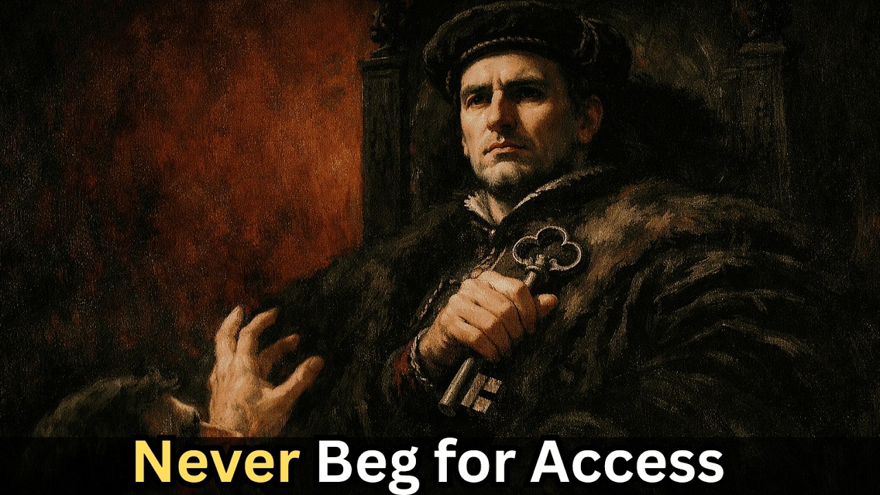 Never Beg. Make Them Earn Access. – Machiavelli