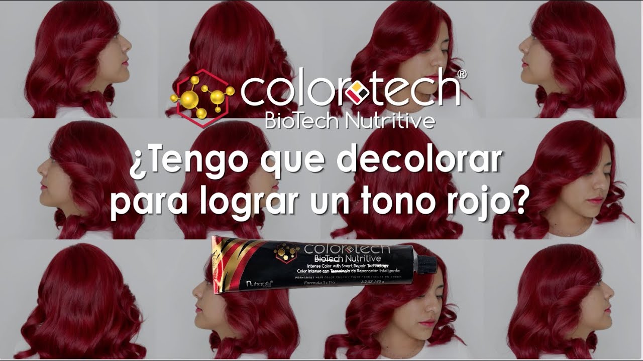 🍒✨¿Tengo que decolorar para lograr un tono rojo? ✨🍒