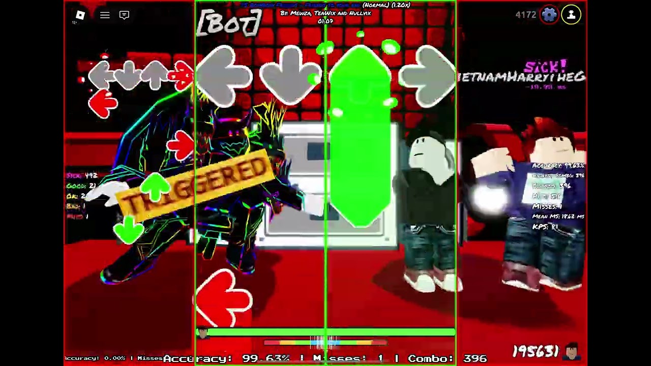 Funky friday gameplay