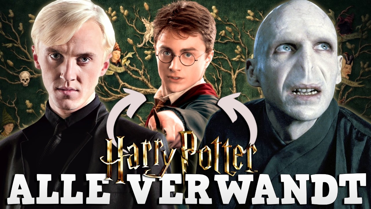 Sind wirklich ALLE Harry Potter Charaktere miteinander VERWANDT?! 🤯