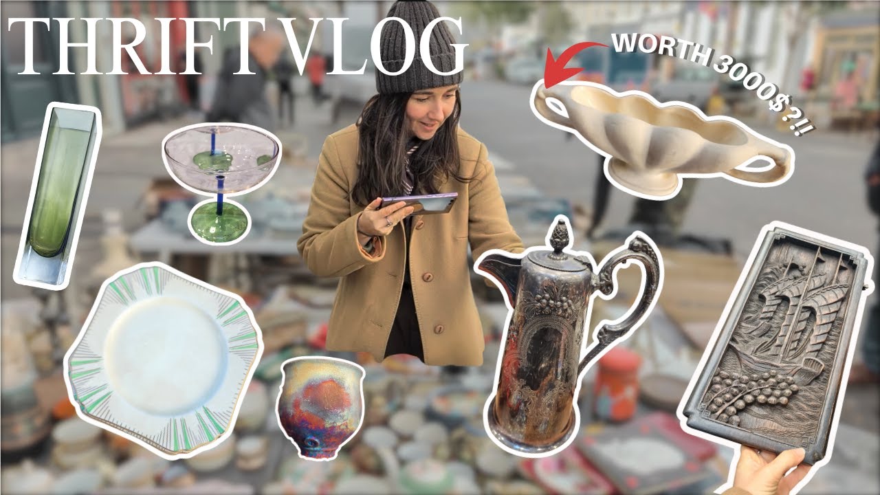 I Scoured London's Portobello Road Flea Markets for the BEST Vintage Home Decor
