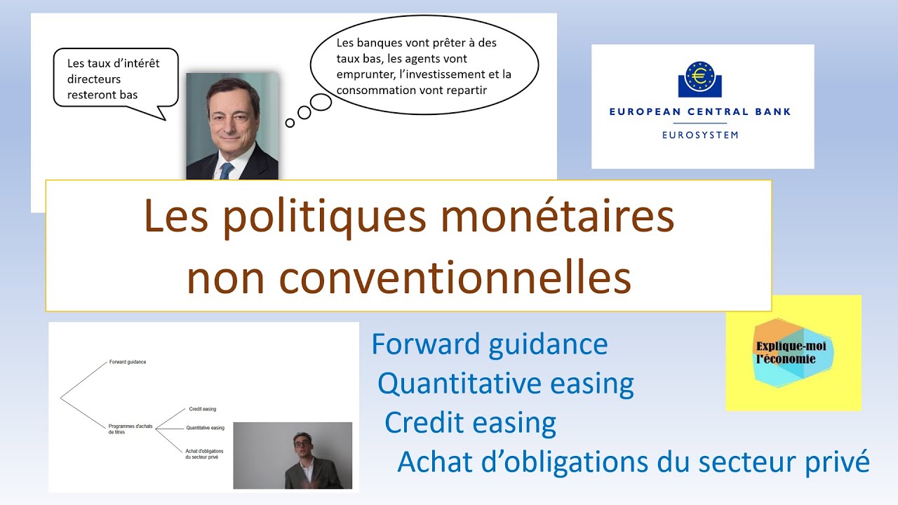 Les politiques monétaires non conventionnelles de la BCE (1/2) - Explique-moi l'économie - Numéro 11