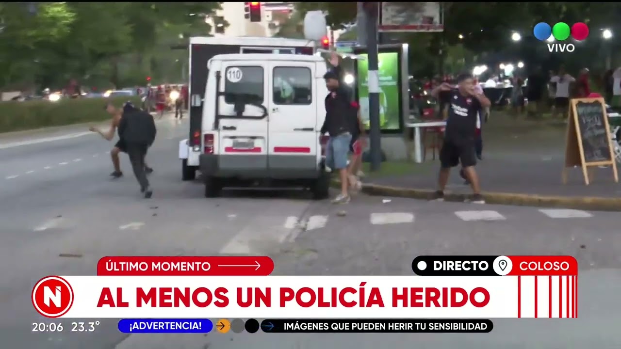Corridas y balas de goma tras la derrota de Newell's | Telefe Rosario