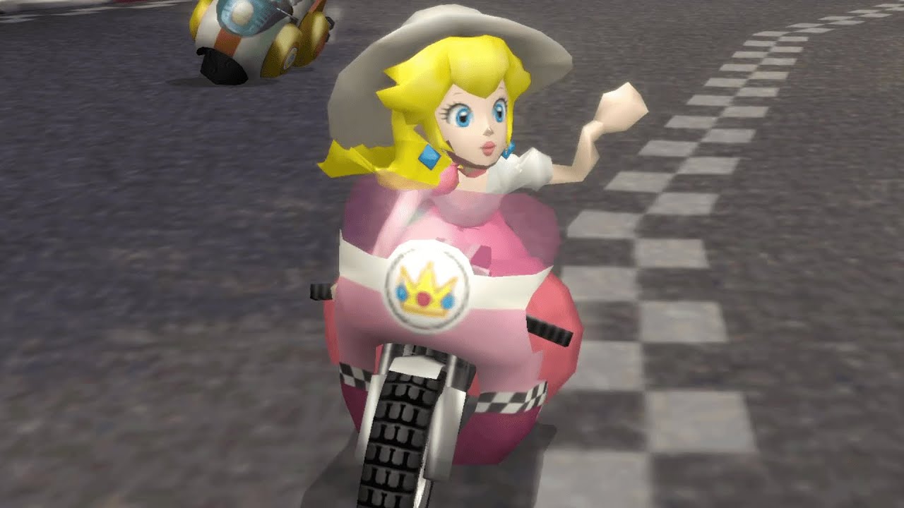Peach (Vacation) in Mario Kart Wii