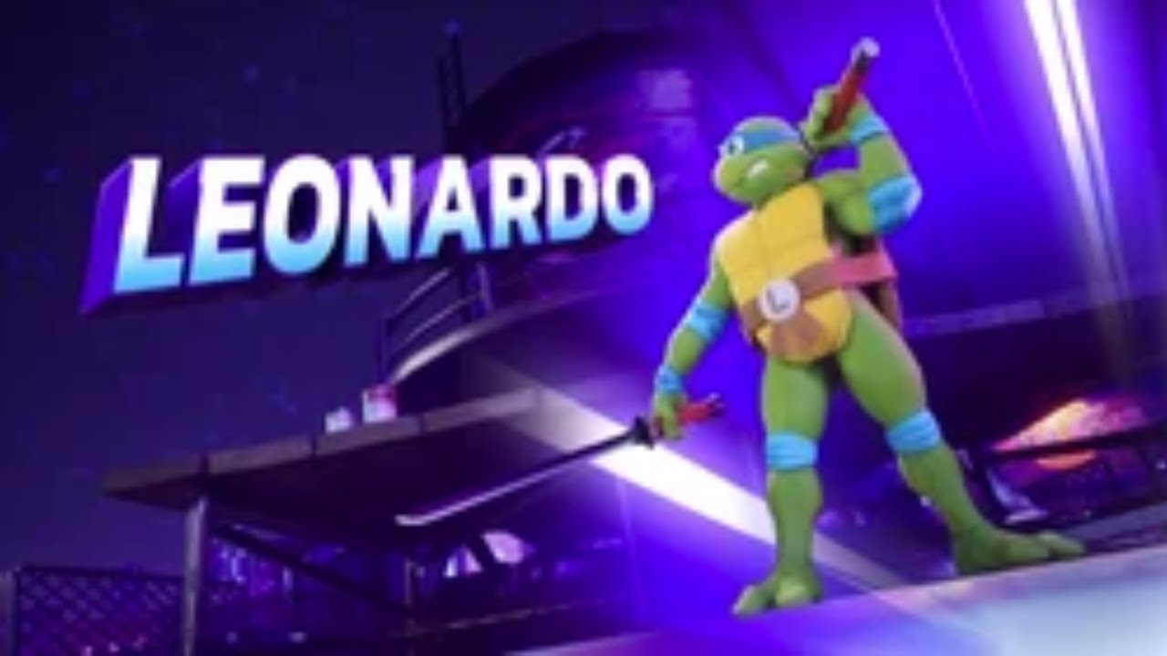 Nickelodeon All-Star Brawl Arcade Mode: Leonardo Gameplay HD