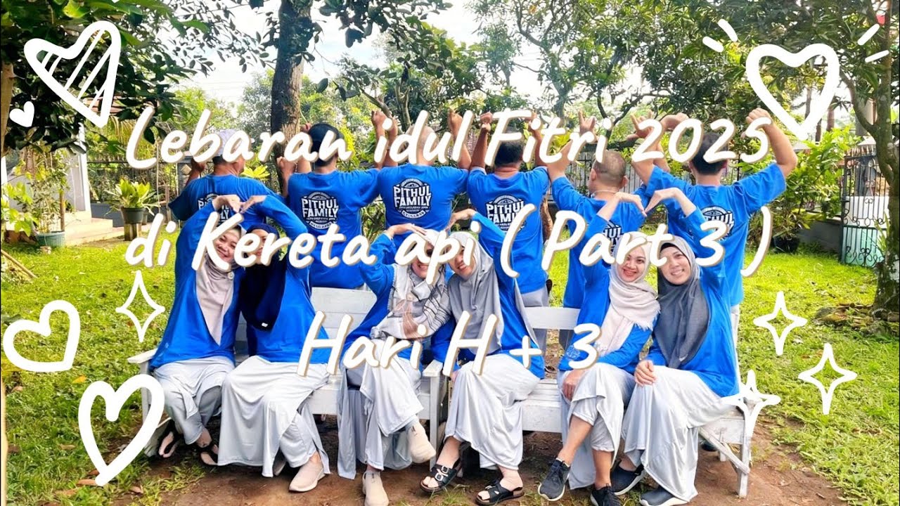 Lebaran idul Fitri 2025 di Kereta api ( Part 3 ) Hari H + 3 