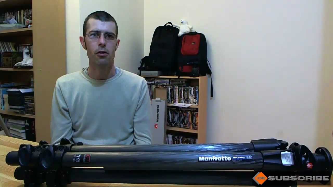 Manfrotto 055CXPRO3 Carbon Fibre Tripod - (Unbox & First Look)