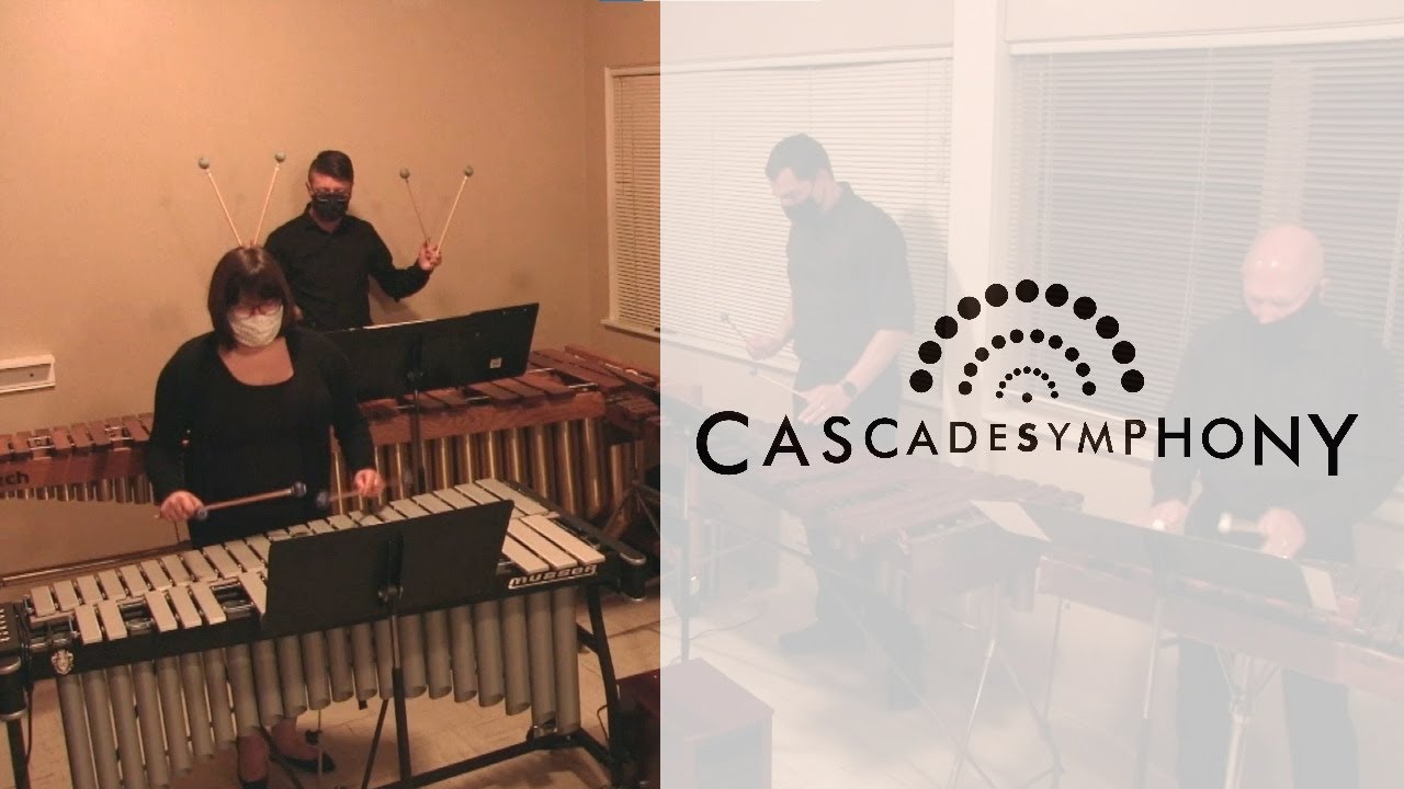 Cascade Percussion Ensemble plays Saint-Saëns: Danse Macabre