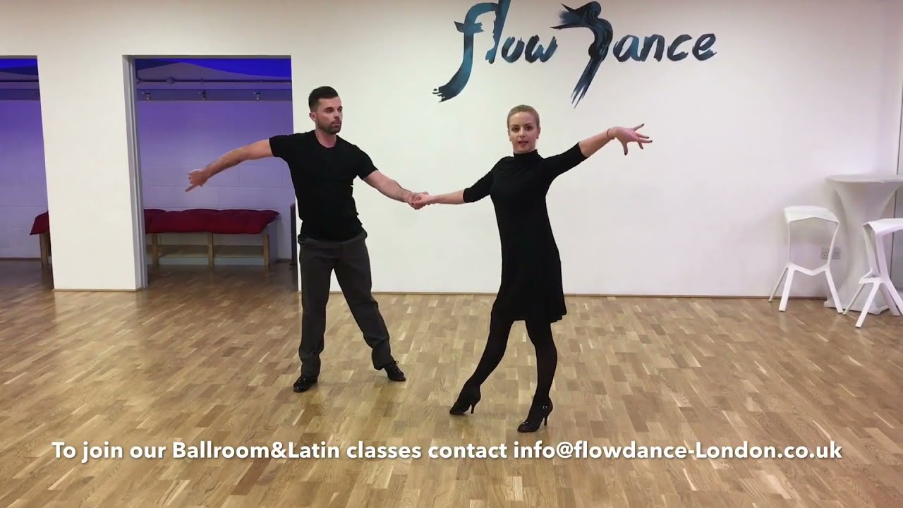 CHA CHA CHA - Open Hip Twist to Fan, Alemana, 3 Cha, Cuban Breaks, Closed Hip Twist to Fan