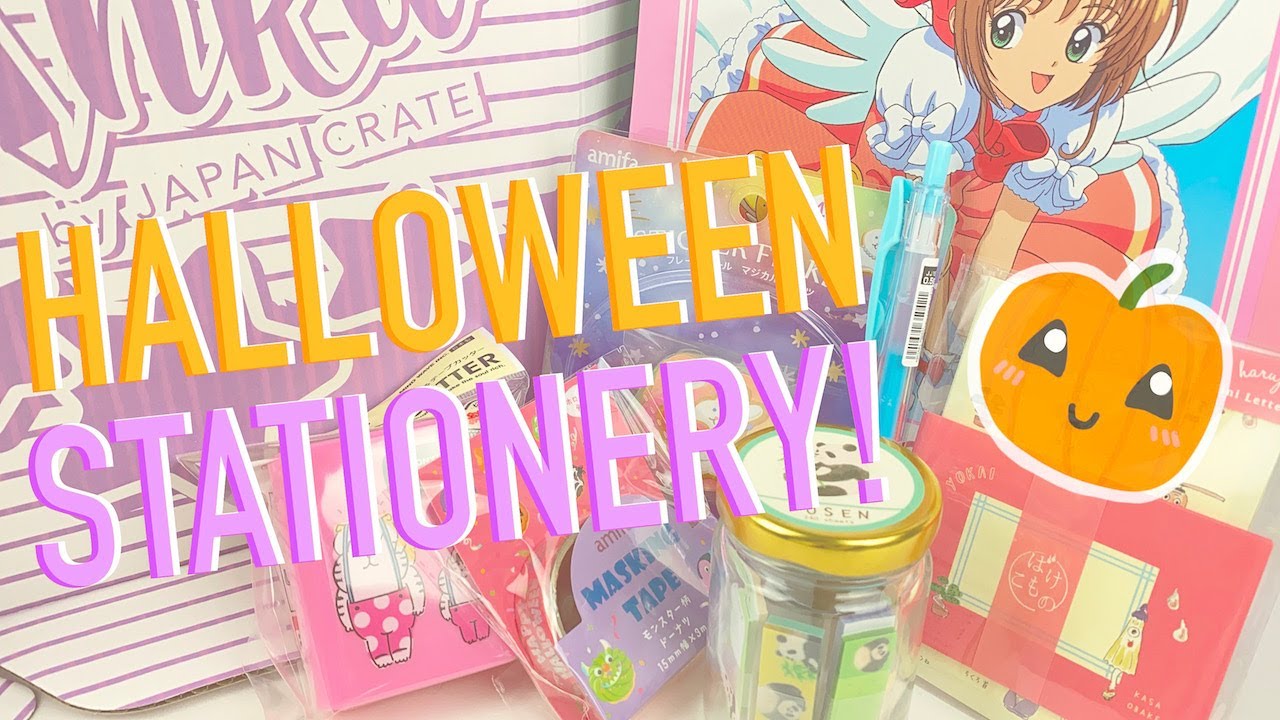 🎃HALLOWEEN STATIONERY FROM JAPAN! | Inku Crate October 2020 ♡