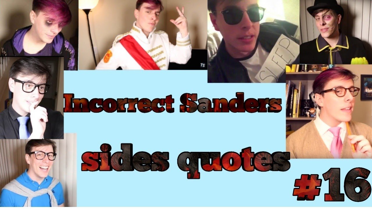 Incorrect Sanders Sides Quotes YouTube Comments Edition - pt 1