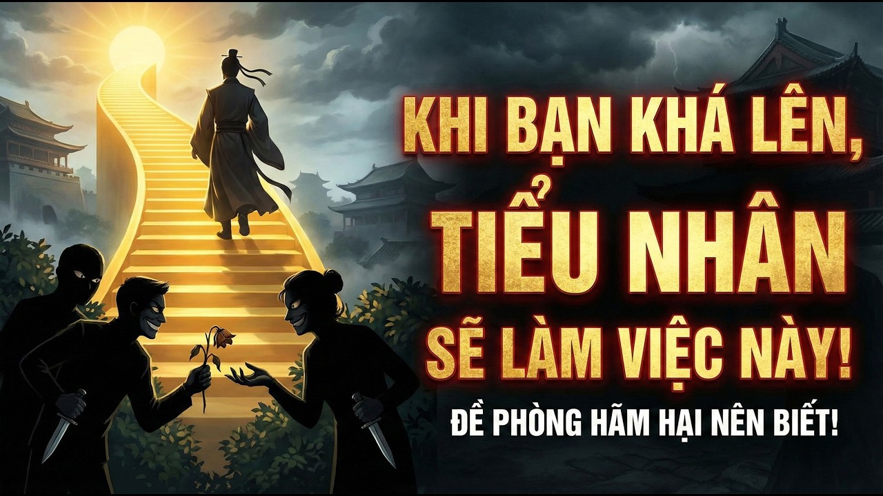 CỔ NHÂN DẠY: Khi Bạn Bắt Đầu Khá Lên, Tiểu Nhân Sẽ Làm 1 Việc Này | Triết Lý Sống | Cổ Nhân Audio