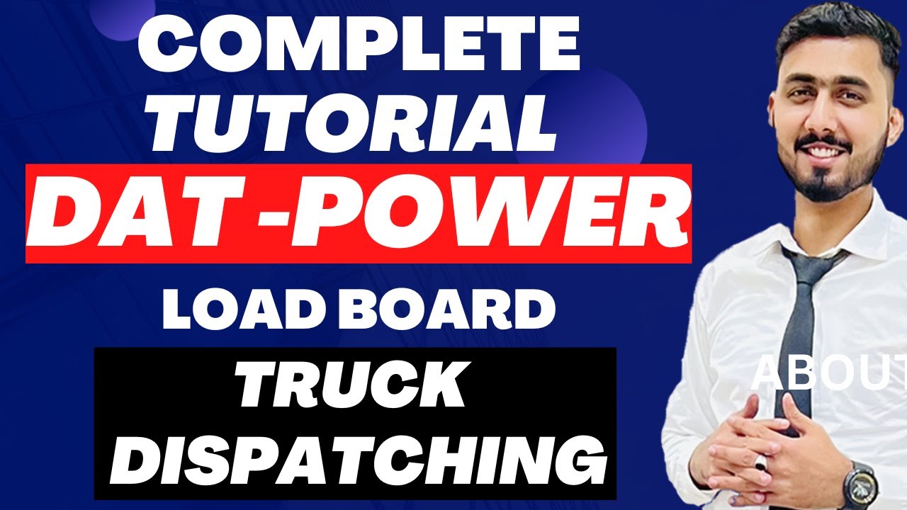 How To Use DAT Power Load Board in Truck Freight Dispatching | Step by Step Complete DAT Guide
