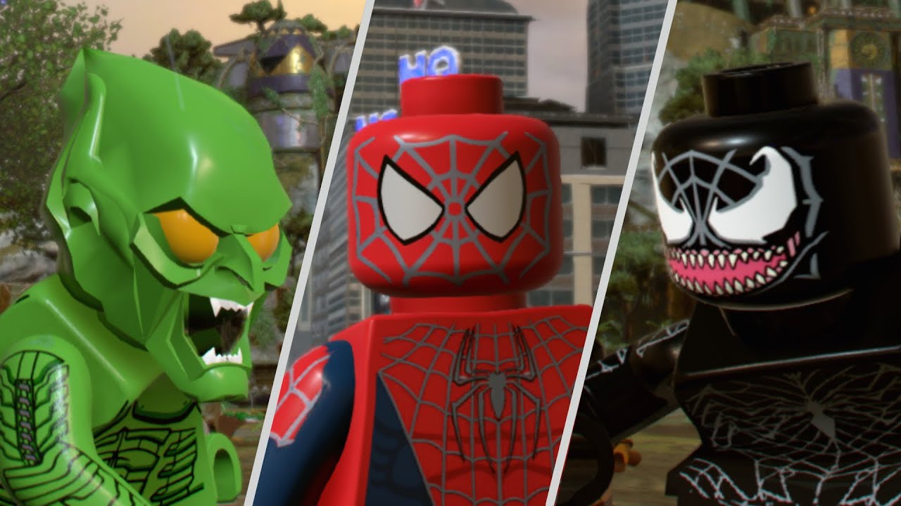 Трилогия «Человек-паук» — способности и способности каждого персонажа в LEGO Marvel Super Heroes ...