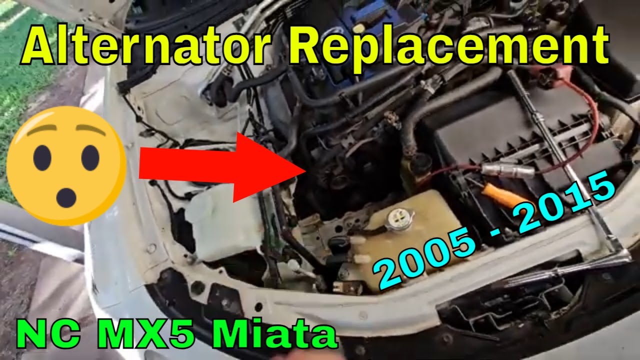 NC Miata Alternator Replacement 2005 - 2015