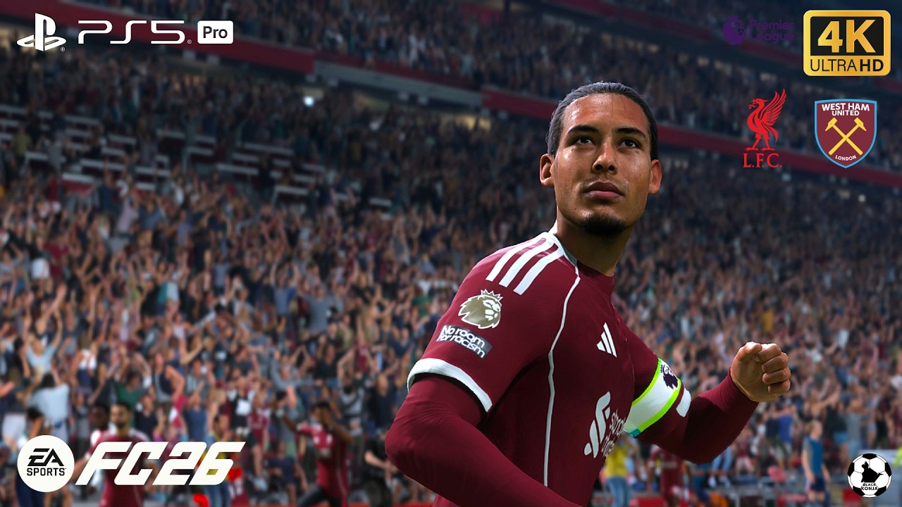 EA SPORTS FC™ 26 | Liverpool vs West Ham United - Premier League 25/26 | PS5 Pro [4K60]