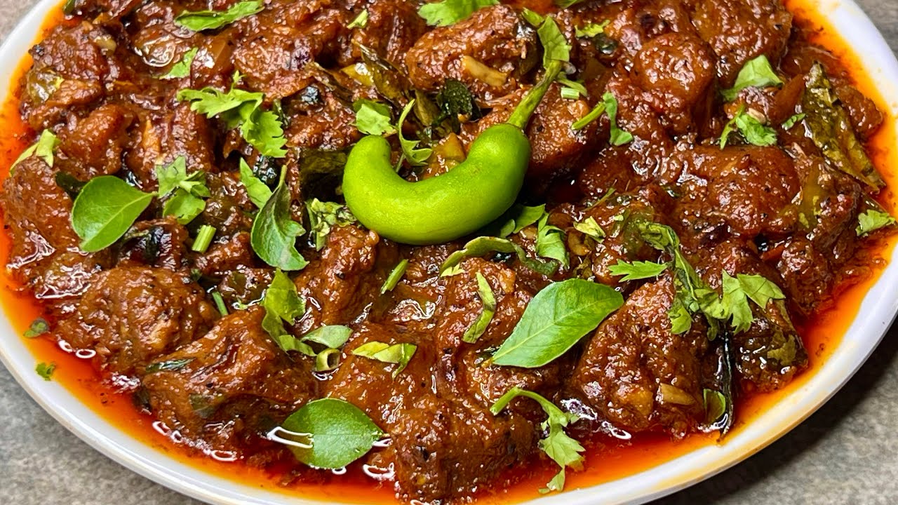 KERALA SPECIAL BEEF ROAST Pura Mohalla Mehkega Iski Khushbu Sey - Best Mutton Roast Recipe