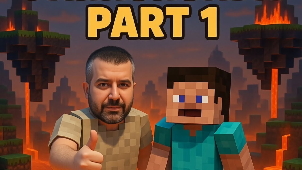 Minecraft Zorlu Volkan Parkuru Oynadık! 😂 Baba Oğul Part 1 | MiniMisyon
