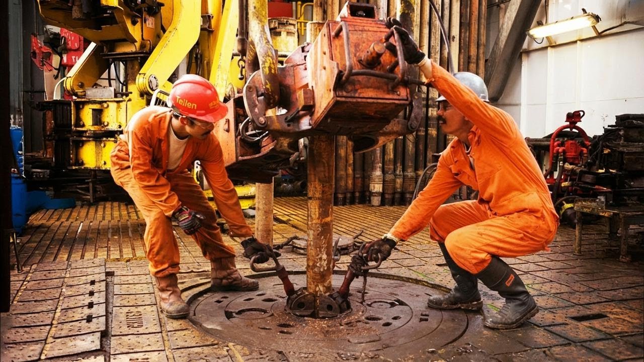 So wurde eine Ölplattform im Wert von 350 Mio. Dollar zerstört!