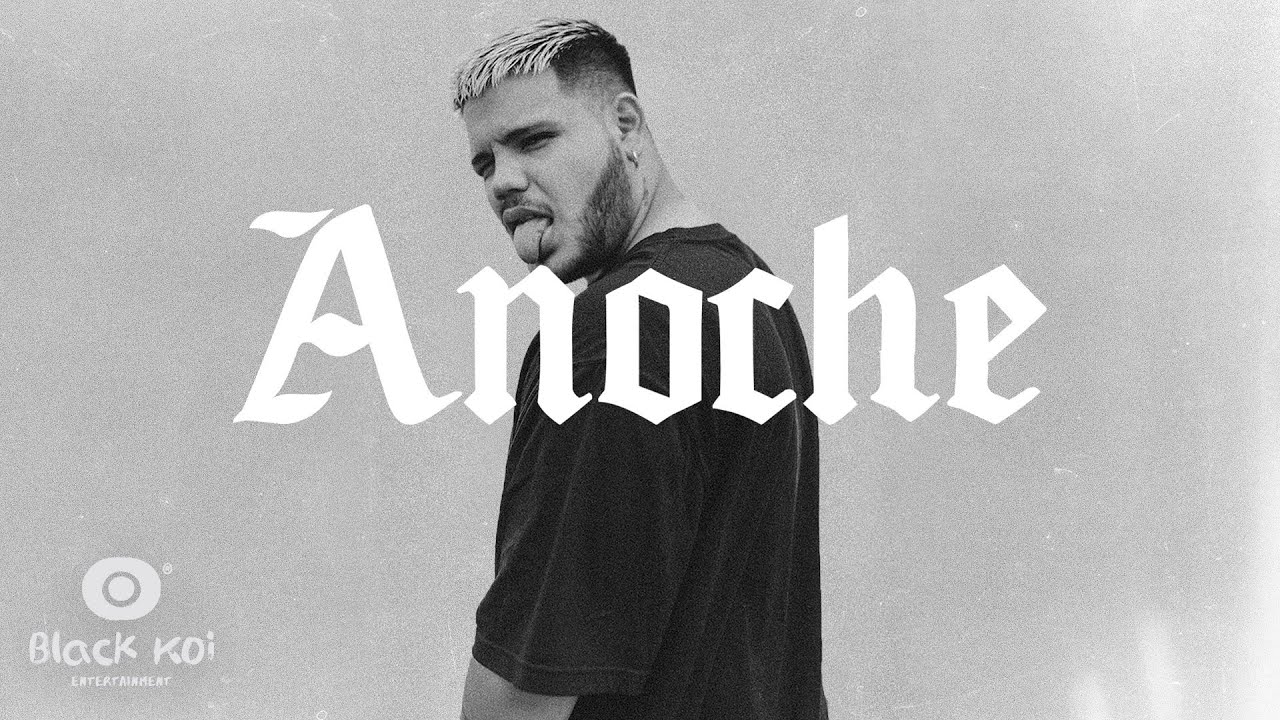 Anoche - Sael | Video Letra