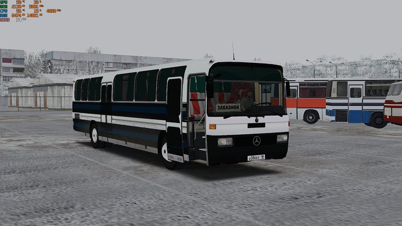 OMSI 2 MAP Чистогорская Область Маршрут 616c