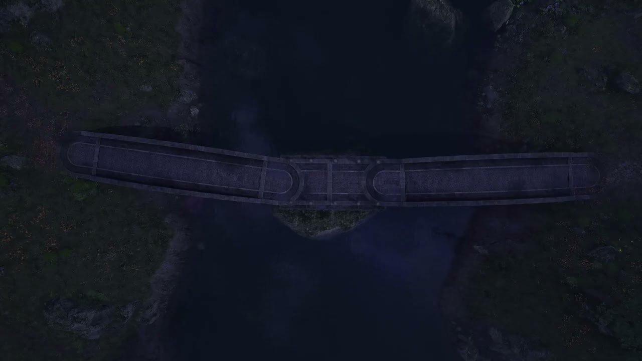 Curved Bridge - Night
