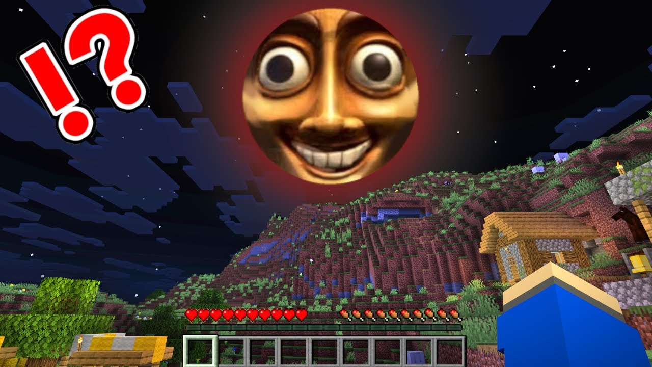 【トゥントゥントゥンサフールのルナムーン⁉️🌝】マイクラ都市伝説の月がイタリアンブレインロットになった結果…😱【マインクラフト】ぽっぴんず