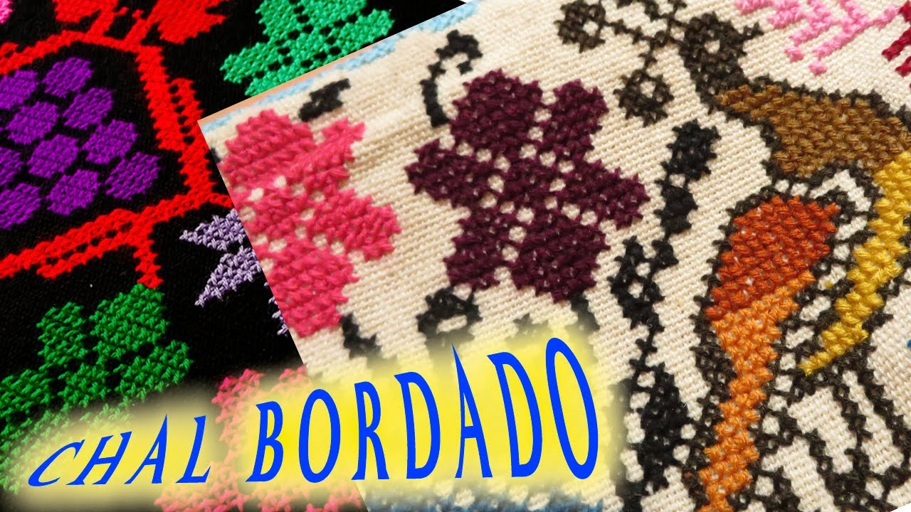 Hueyapan Puebla, la cuna del Chal bordado/conoce como se elaboran🎭🥋🖼