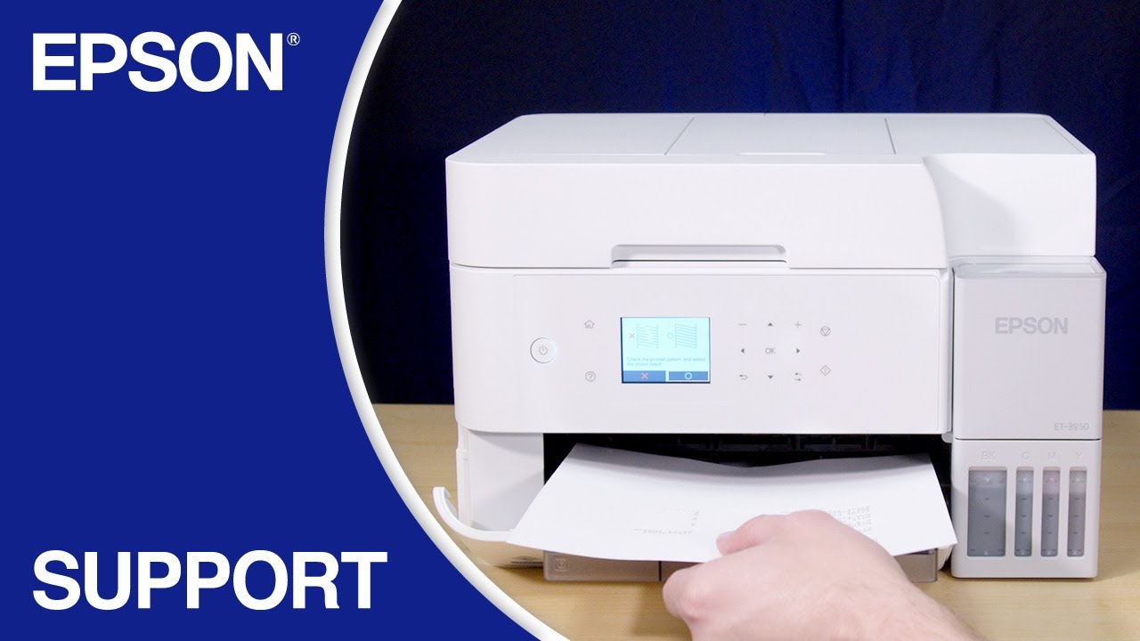 Epson EcoTank ET-3950 | Cleaning the Printhead