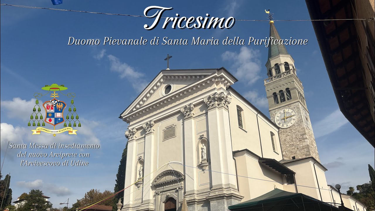 Scampanottata a Tricesimo (UD) Tresesin - Duomo o Pieve Arcipretale della Purificazione di Maria SS.
