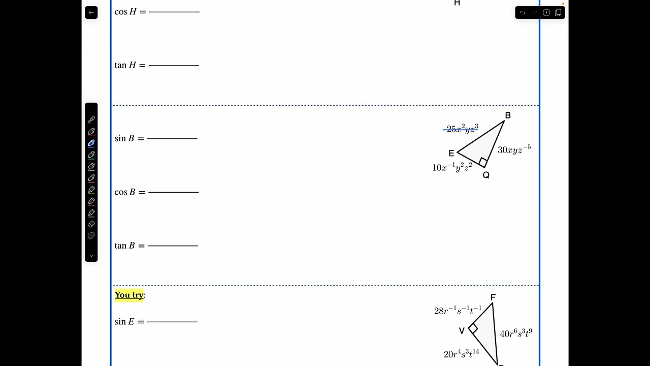 8.1 Intro to Trigonometry