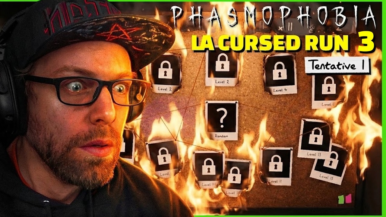 LE DÉFI LE PLUS DUR DE PHASMOPHOBIA | Cursed Run n°03 - Phasmophobia FR