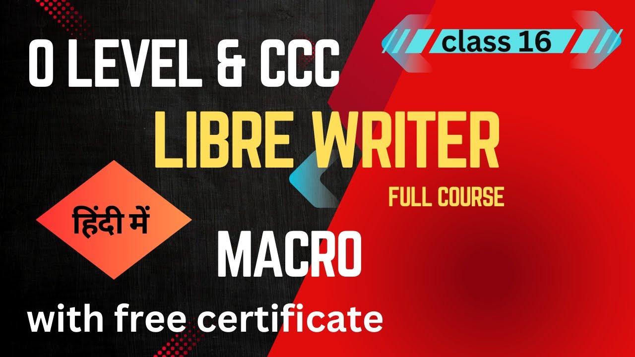 how to use macro in libre office writer #libreofficewriter #macro