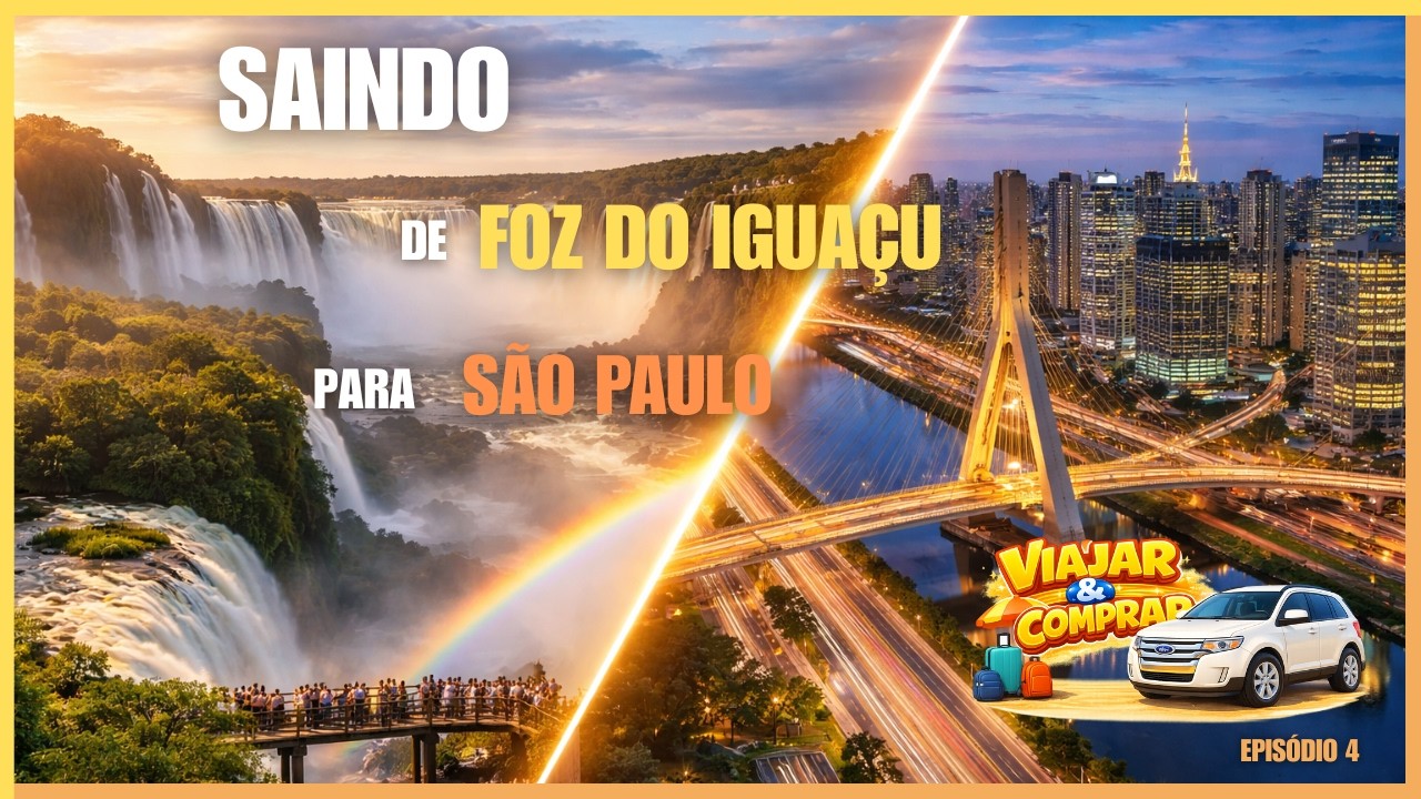 1046 KM NA ESTRADA! De Foz do Iguaçu a São Paulo (PARTE 04)