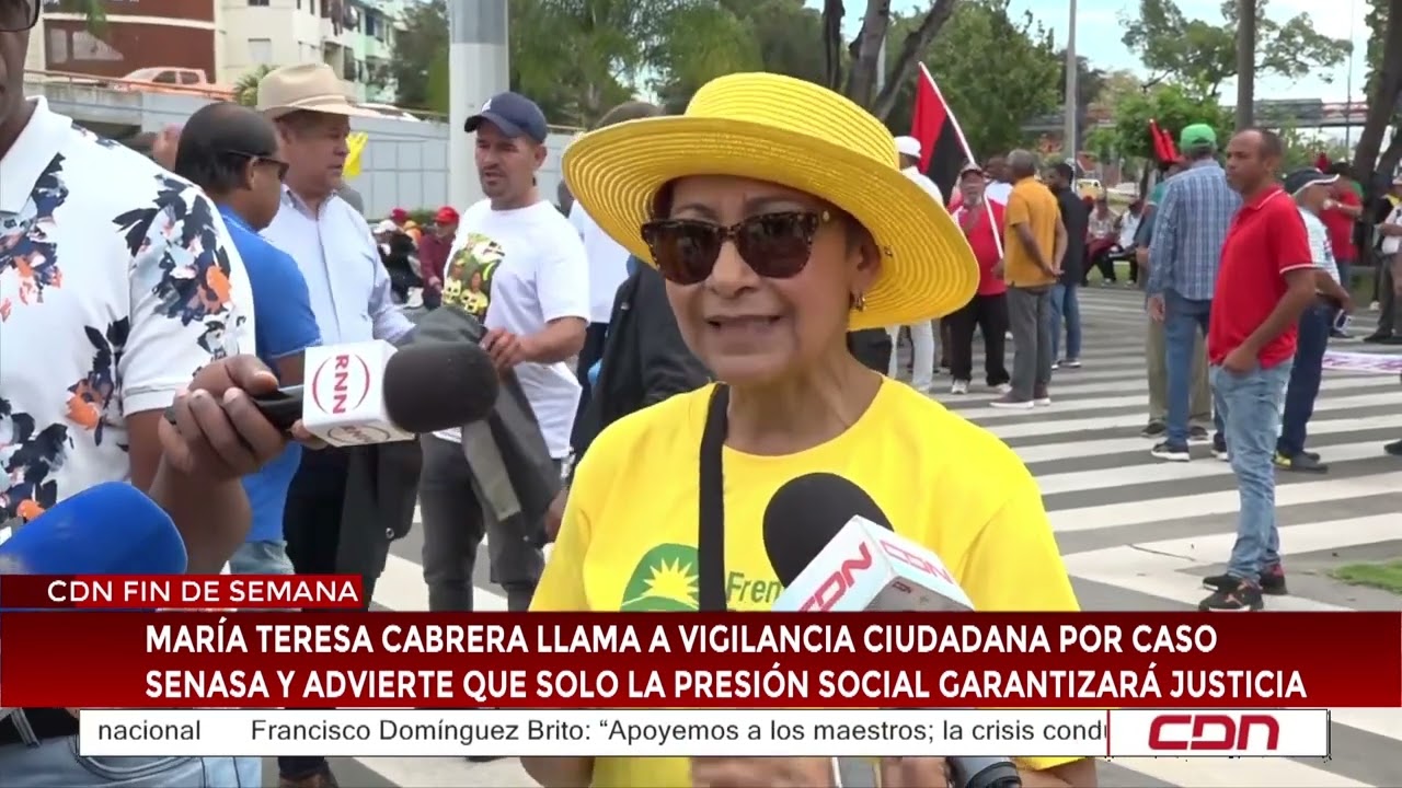 María Teresa Cabrera llama a vigilancia ciudadana por caso Senasa
