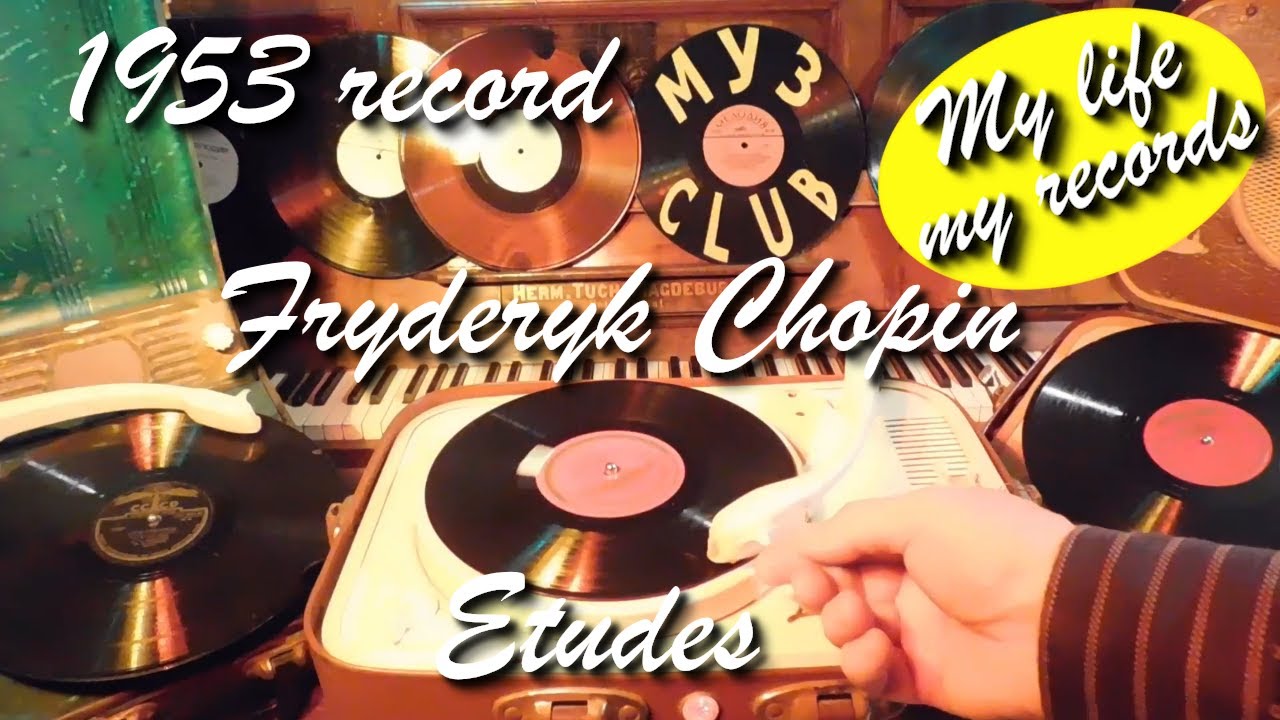 1953 record Fryderyk Chopin Etudes Aprelevka #RecordsKing_2767 #RecordsEra_2767 #ListenSU_2767