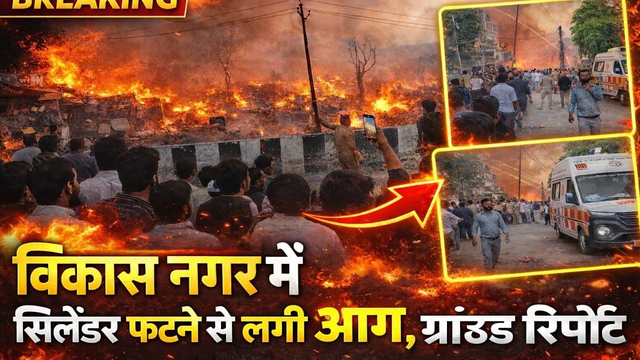 विकास नगर झुग्गी बस्ती आग प्रकरण की ग्राउंड रिपोर्ट |vikas Nagar fire news ||BOL VCHAN||