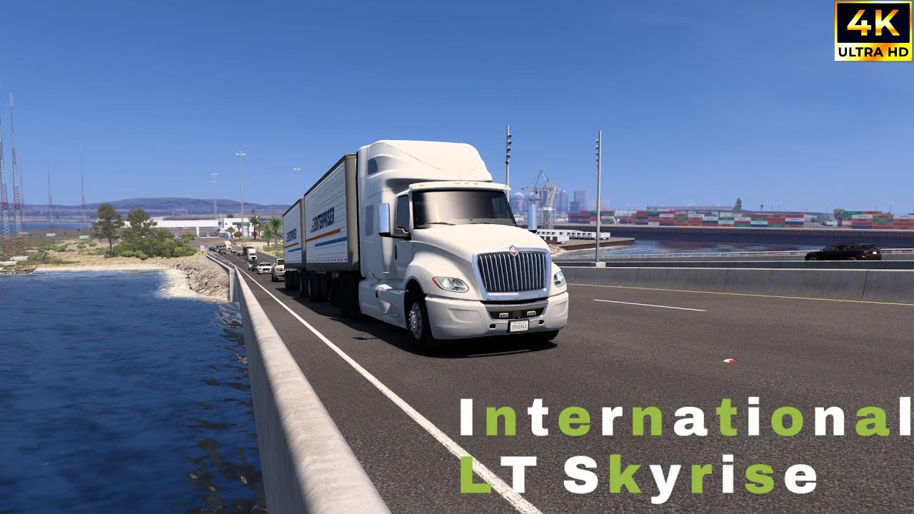 International LT Skyrise Sleeper American Truck Stimulator #ats #atsgameplay #internationaltrucks