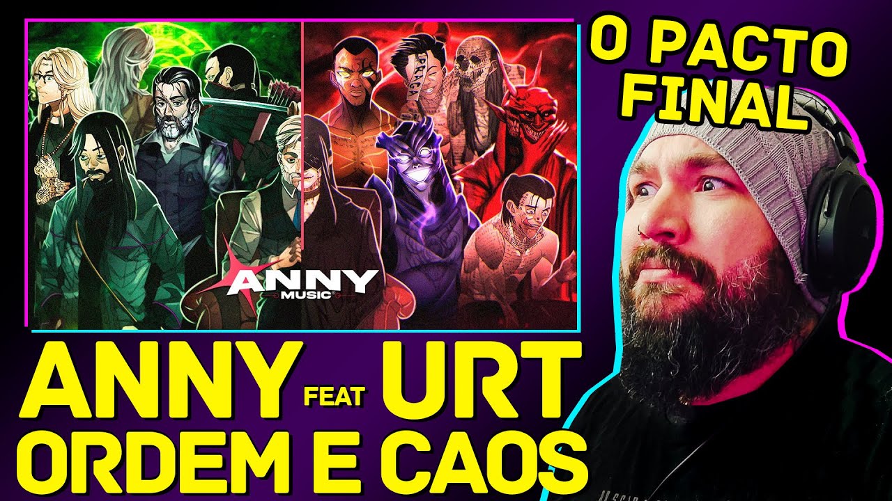 Ordem e Caos | Anny ft.URT (Ordem Paranormal) | Prod.ZG & @Khellvyn|  REACTION - REAÇÃO
