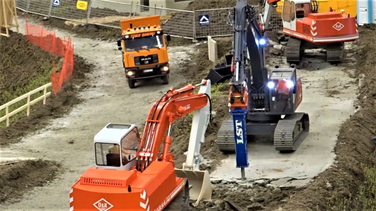 Best of RC Baustelle, Bagger & Raupen | RC in Germany | Teil 2