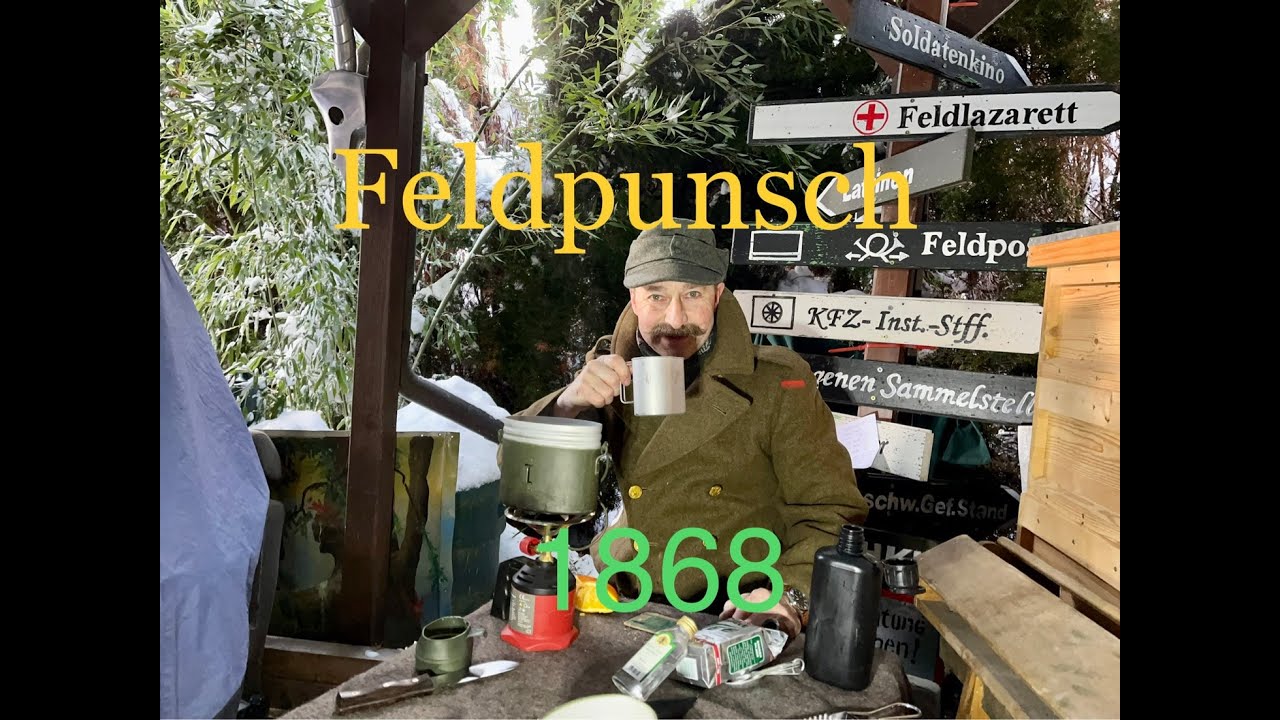 Feldkoch kocht Feldpunsch 1868