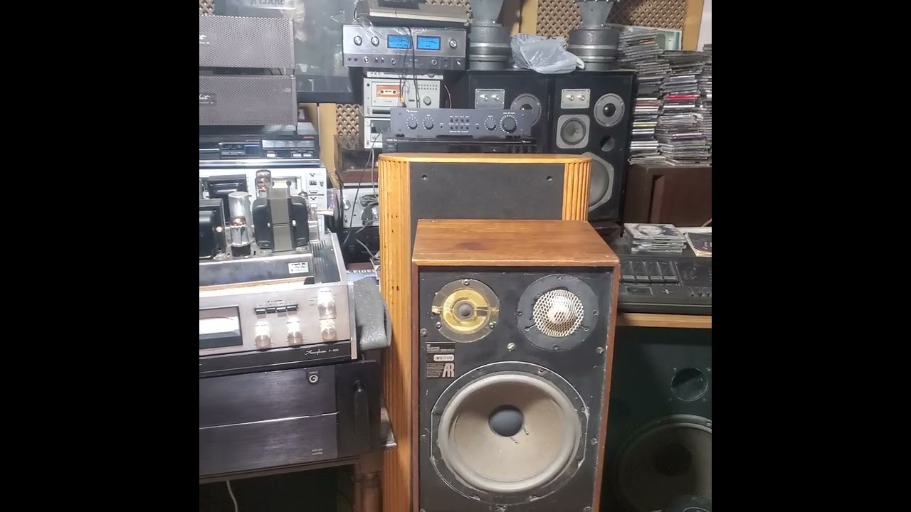 RICHARD WAGNER ! POWERS DYNACO MARK IV JBL 4320 TOP FULL ALNICO DRIVER 2