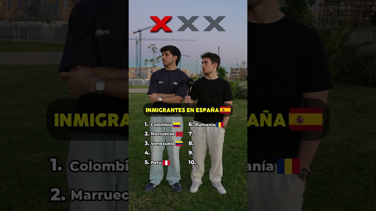 TOP 10 Pa&iacute;ses que M&aacute;s Emigran a Espa&ntilde;a #geografia #espa&ntilde;a