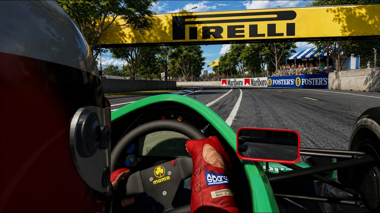 Michael Schumacher in the Jordan 191 at Adelaide 1991 - Assetto Corsa Onboard Cam