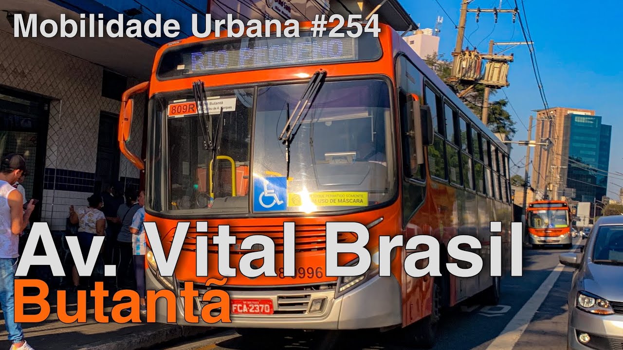 Av. Dr. Vital Brasil, São Paulo - Mobilidade Urbana #254