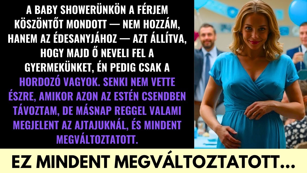 A Férjem „Csak Eszköznek” Hívott A Baby Showeren — Másnap Reggel Megbánta